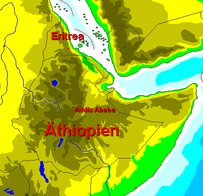 Eritrea und thiopien